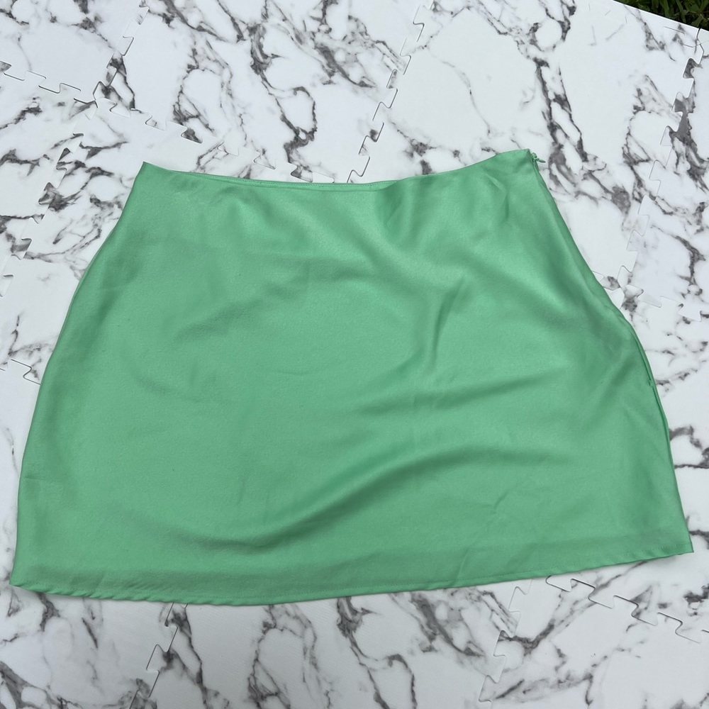 Cotton On Lime Green Mini Skirt